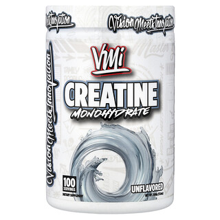 VMI Sports, Monohidrato de creatina, Sin sabor, 500 g (17,6 oz)