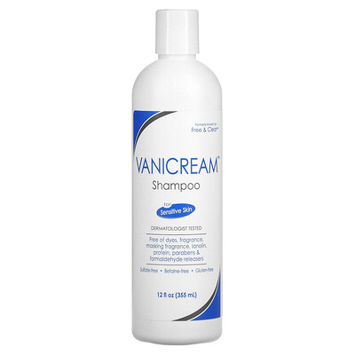 

Vanicream Shampoo For Sensitive Skin, 12 fl oz (355 ml)