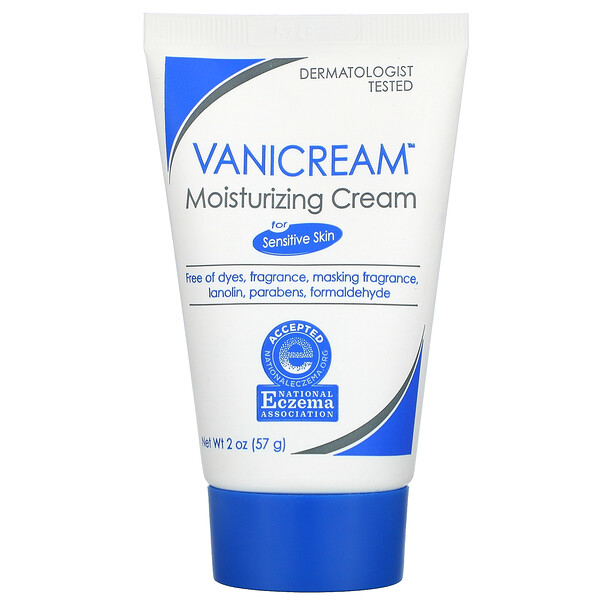 Vanicream, Moisturizing Cream, For Sensitive Skin, Fragrance Free, 2 oz