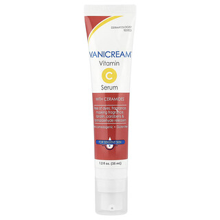 Vanicream, Sérum de vitamina C con ceramidas, Para piel sensible, 35 ml (1,2 oz. líq.)