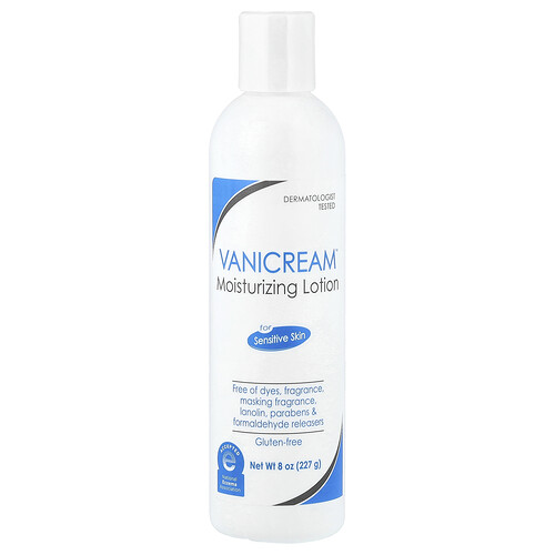 Vanicream Moisturizing Lotion, For Sensitive Skin, Fragrance Free, 8 oz (227 g)