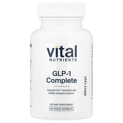 Vital Nutrients, GLP-1 Complete, 60 Vegan Capsules