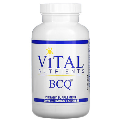 

Vital Nutrients BCQ 120 Vegetarian Capsules