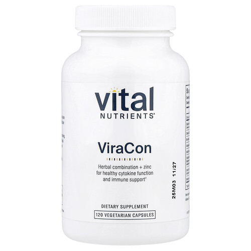 Vital Nutrients, ViraCon, 120 vegane Kapseln