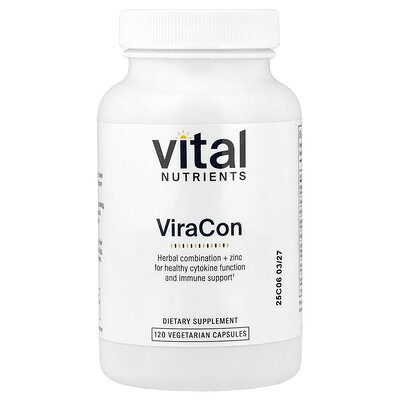 Vital Nutrients, ViraCon`` 120 cápsulas veganas