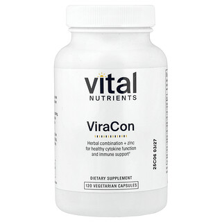 Vital Nutrients, ViraCon, 120 Vegetarian Capsules