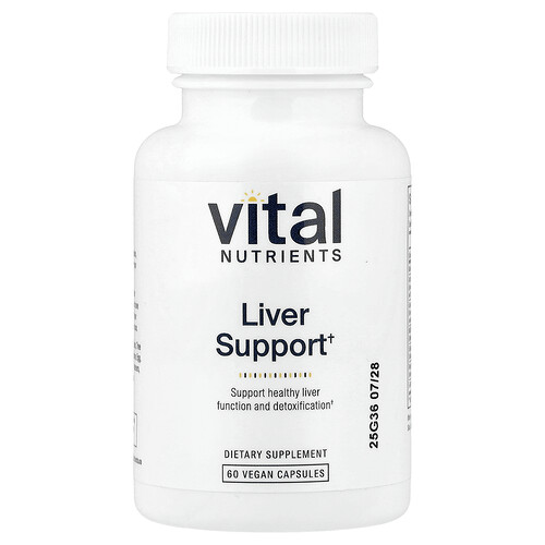 Vital Nutrients Liver Support 60 Vegan Capsules