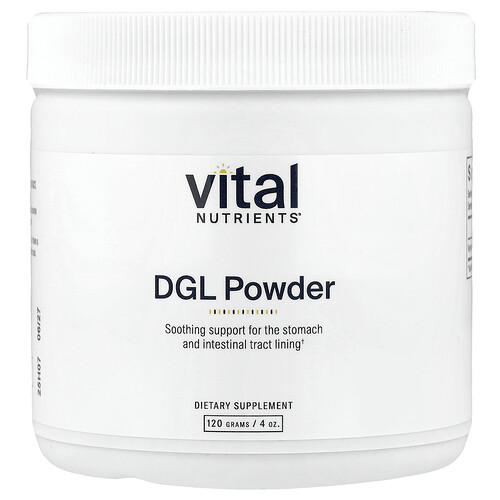 Vital Nutrients DGL Powder, 4 oz (120 g)