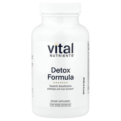 Vital Nutrients Detox Formula, 120 Vegan Capsules