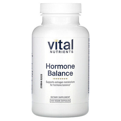 Vital Nutrients  Hormone Balance  120 Vegan Capsules