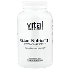 Osteo-Nutrients II з вітаміном K2-7, 240 вегетаріанських капсул