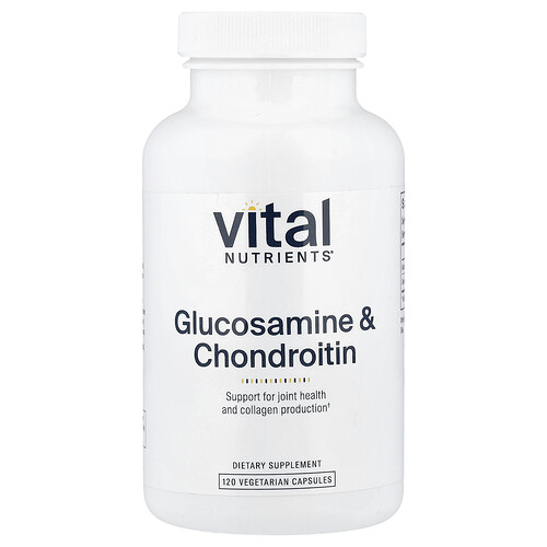 Vital Nutrients, Glucosamine & Chondroitin, 120 Vegetarian Capsules