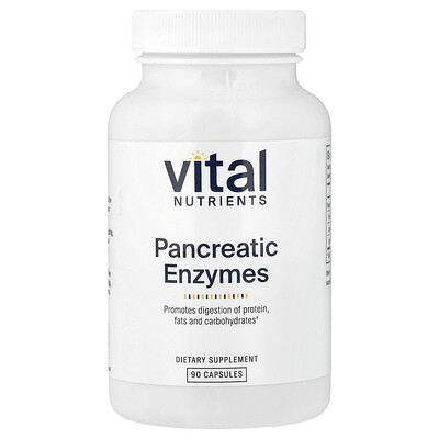 Photos - Vitamins & Minerals Vital Nutrients, Pancreatic Enzymes, 90 Capsules VNU-41711
