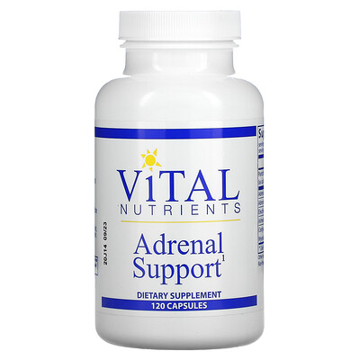 

Vital Nutrients Поддержка надпочечников, 120 капсул