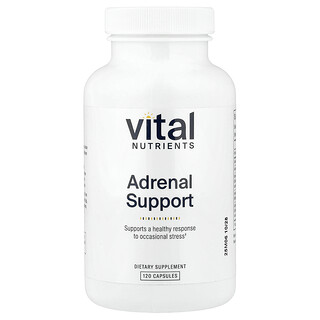 Vital Nutrients, Unterstützung der Nebennieren, 120 Kapseln