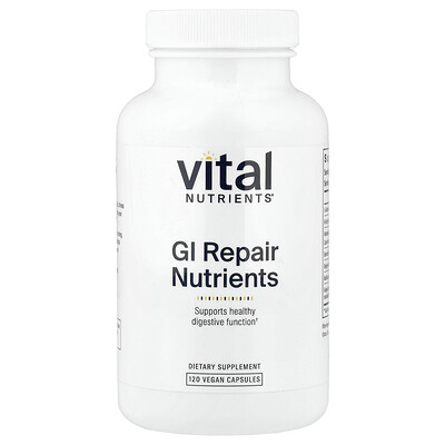 Vital Nutrients GI Repair Nutrients 120 Vegan Capsules