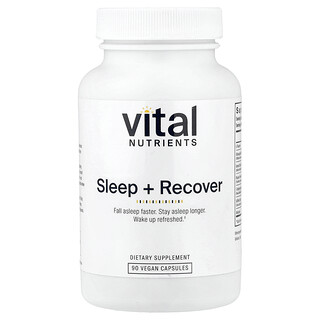 Vital Nutrients, Sleep + Recover, 90 Vegan Capsules