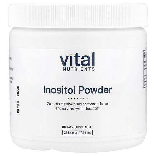 Vital Nutrients, Inositol-Pulver, 225 g