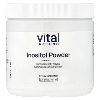 Vital Nutrients, Σκόνη ινοσιτόλης, 7,94 oz (225 g)