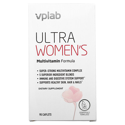 

Vplab Ultra Women’s Multivitamin Formula 90 Caplets