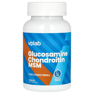 VPLab, Glucosamine Chondroïtine MSM, 90 comprimés