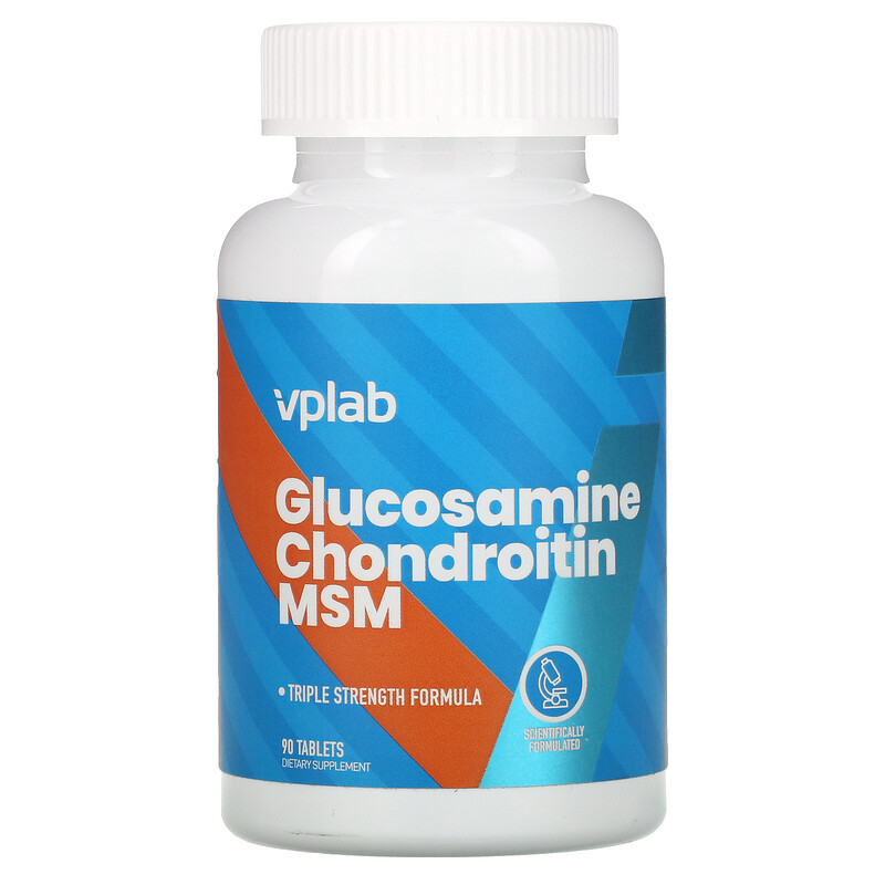 Vplab, Glucosamine Chondroitin MSM, 90 Tablets iHerb