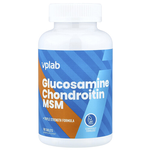 VPLab, Glucosamin-Chondroitin MSM, 180 Tabletten