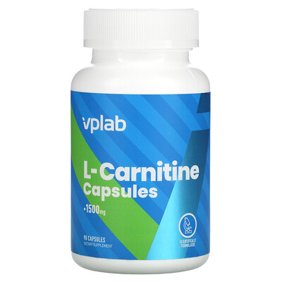 

Vplab L-Carnitine 500 mg 90 Capsules