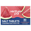 Venture Pal, Salt Tablets, Chewable Electrolytes, Watermelon, 80 Tablets