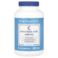 VITAMIN C 500mg WITH ROSE HIPS 6本　個人むけ Vitamin C with Rose Hips, 500 mg, 110 Tablets