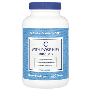 The Vitamin Shoppe, Vitamina C cu macese, 300 de tablete