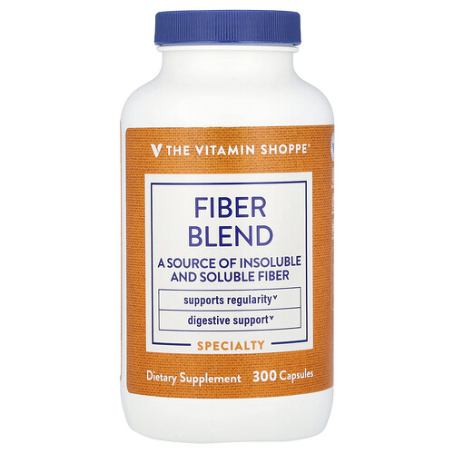The Vitamin Shoppe Fiber Blend , 300 Capsules