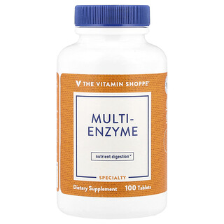 The Vitamin Shoppe, Multi-Enzim, 100 Tablet