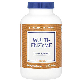 The Vitamin Shoppe, 多种酶，300 片