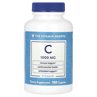 The Vitamin Shoppe Vitamin C 1 000 mg 100 Capsules