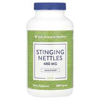 The Vitamin Shoppe, Urzici, 480 mg, 300 capsule