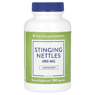 The Vitamin Shoppe, Ortiga, 480 mg, 100 cápsulas