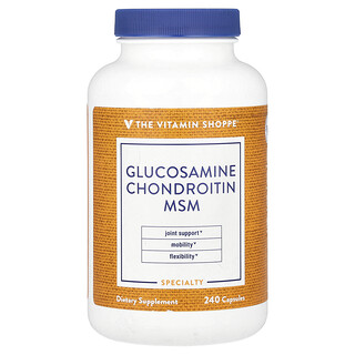 The Vitamin Shoppe, Glucosamine Chondroitin MSM, Glucosamin-Chondroitin MSM, 240 Kapseln