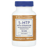The Vitamin Shoppe 5- HTP With Vitamin B6, 120 Capsules product packaging