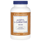 The Vitamin Shoppe Acetyl L-Carnitine , 500 mg , 240 Capsules product packaging