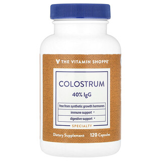 The Vitamin Shoppe, Calostro, 120 cápsulas (500 mg por cápsula)