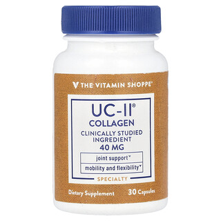 The Vitamin Shoppe, UC-II® Collagen, 40 mg, 30 Capsules