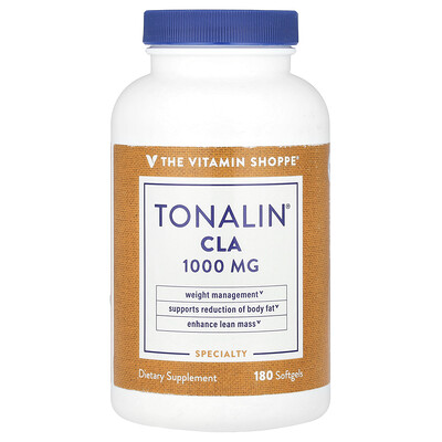 The Vitamin Shoppe Tonalin® CLA 1 000 mg 180 Softgels