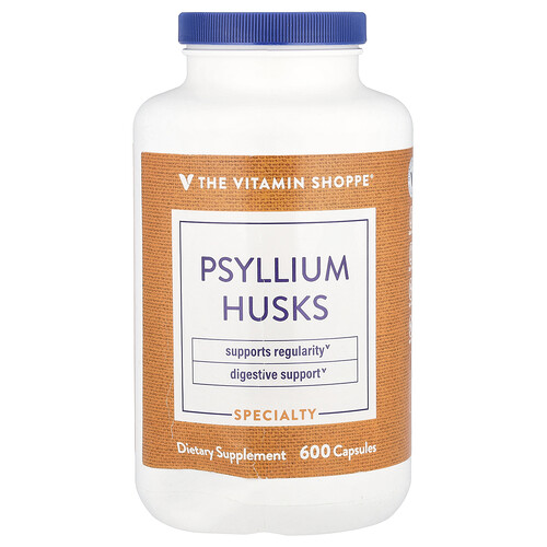 The Vitamin Shoppe Psyllium Husks, 600 Capsules (720 mg per Capsule)