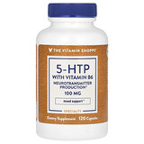 The Vitamin Shoppe 5-HTP With Vitamin B6, 120 Capsules product packaging