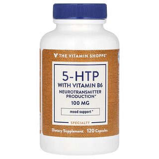 The Vitamin Shoppe, 5-HTP con vitamina B6, 120 cápsulas