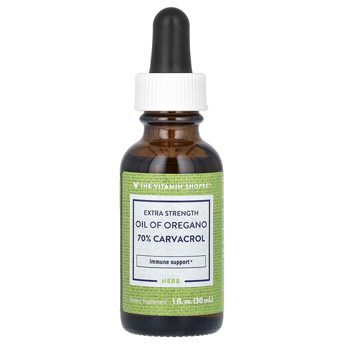 The Vitamin Shoppe, Oil of Oregano, 1 fl oz (30 ml)