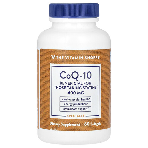 The Vitamin Shoppe The Vitamin Shoppe, CoQ-10, 400 mg, 60 Softgels