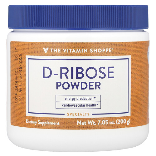 The Vitamin Shoppe D-Ribose Powder , 7.05 oz (200 g)