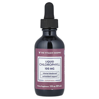 The Vitamin Shoppe, Clorofila Líquida, 59 ml (2 fl oz)